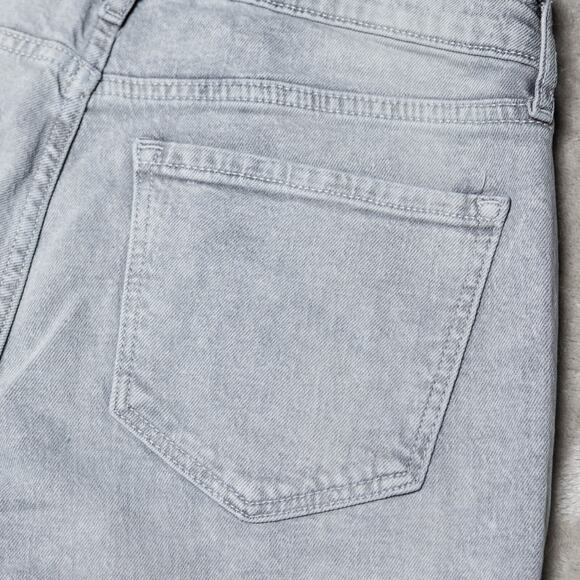 Old Navy Vintage Slim Gray High Rise Straight Leg Jeans Womens Size 6 NWT - Picture 10 of 16